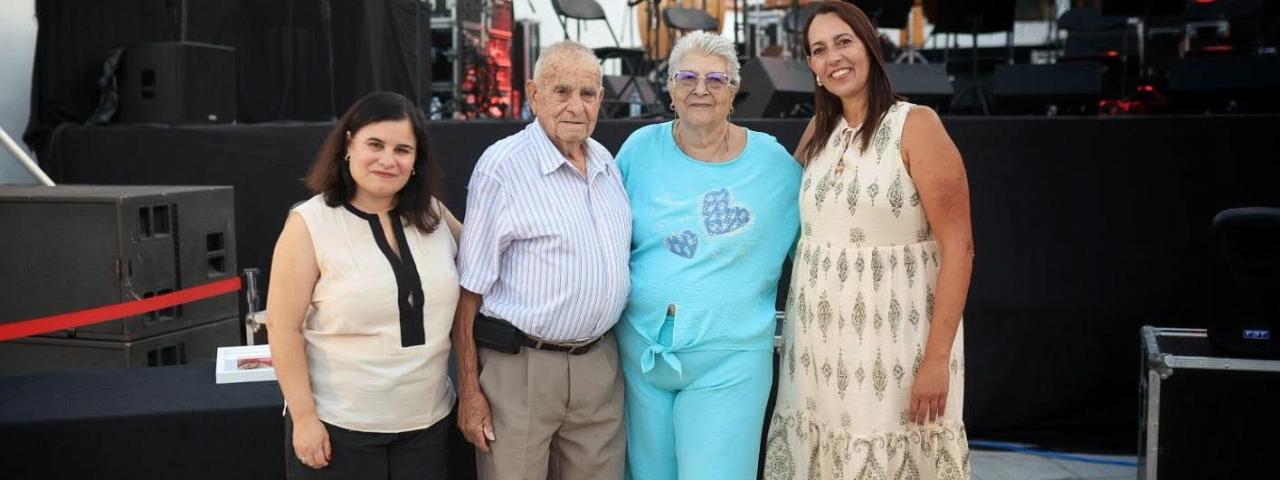 Candelaria rinde homenaje a Agust&iacute;n Exp&oacute;sito y Pilar Pinto en el D&iacute;a del Abuelo