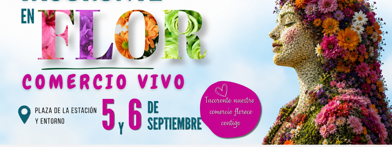 Tacoronte prepara una muestra de obras florales en el entorno comercial de La Estaci&oacute;n para los d&iacute;as 5 y 6 de septiembre