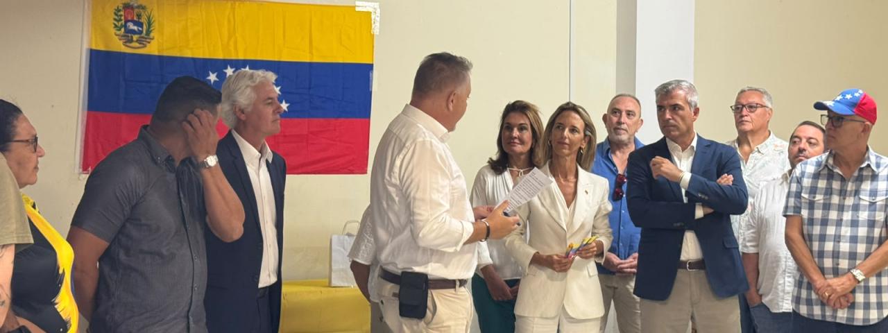 El PP de Canarias reafirma su compromiso con Venezuela en la inauguración de la sede de la Unión Canario-Venezolana en Gran Canaria