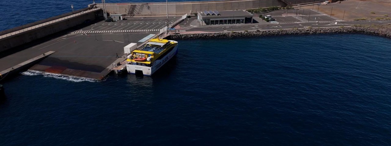 Puertos Canarios y el Cabildo de La Gomera impulsan el Puerto de Vueltas como espacio para nuevas tecnologías