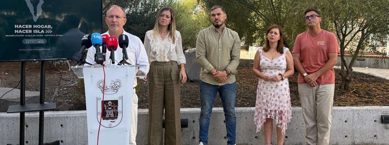 Sergio Rodríguez: “Cumplimos con nuestro compromiso de facilitar el acceso a la vivienda a la gente de La Palma”