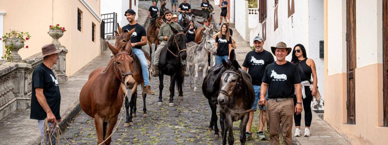 Villa de Mazo reúne a unas 150 personas en la primera edición de La Burrada