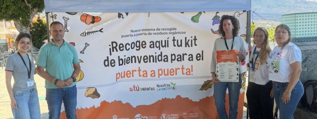 Los Llanos de Aridane pone en marcha el nuevo servicio de recogida de residuos orgánicos en el centro del municipio