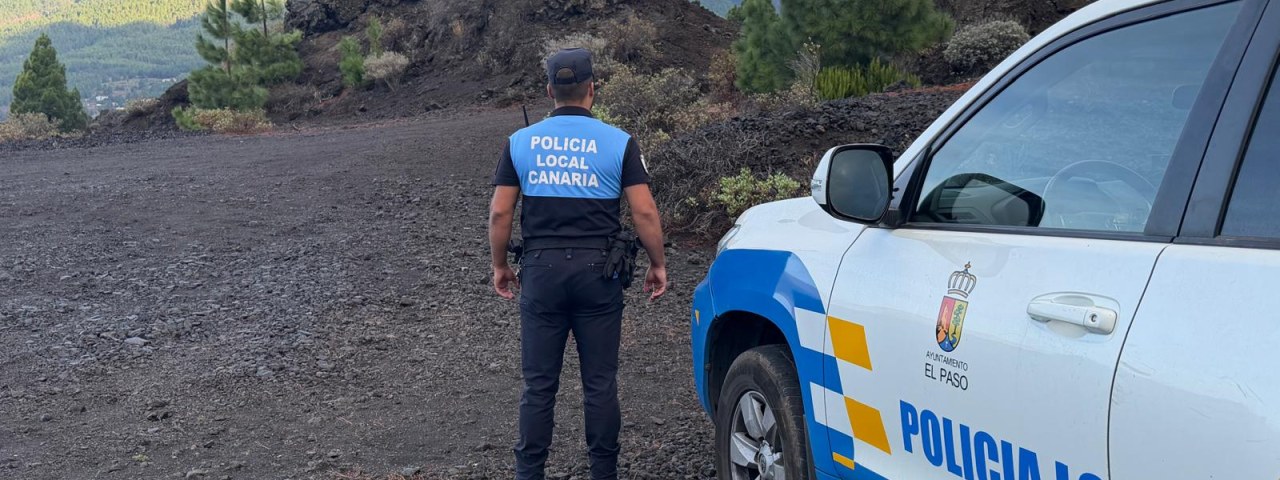 La Policía Local de El Paso investiga el depósito de varios animales muertos en un espacio natural del municipio