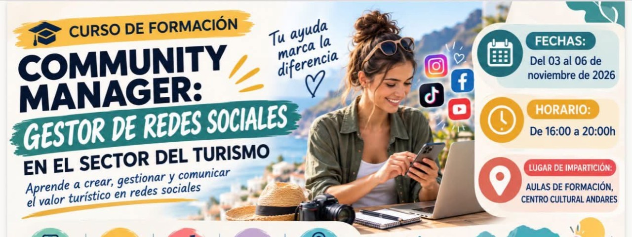 El Ayuntamiento de Villa de Mazo colabora en un curso de gestión de redes sociales orientado al sector turístico