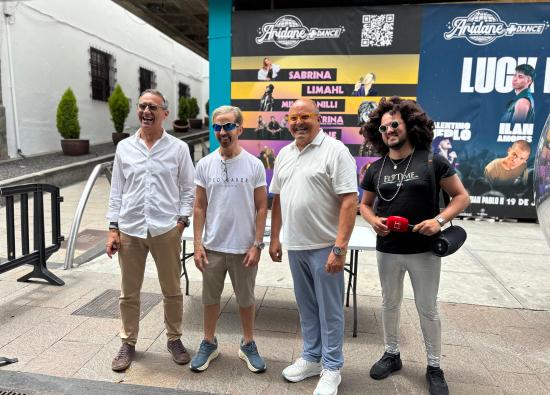 Limahl presenta el festival Aridane + Dance 2026, que se celebrar&aacute; ma&ntilde;ana s&aacute;bado 13 de junio en La Palma