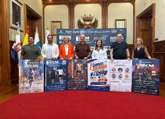 La Hospiten 8KM Orotava convierte a la Villa en referente del deporte inclusivo